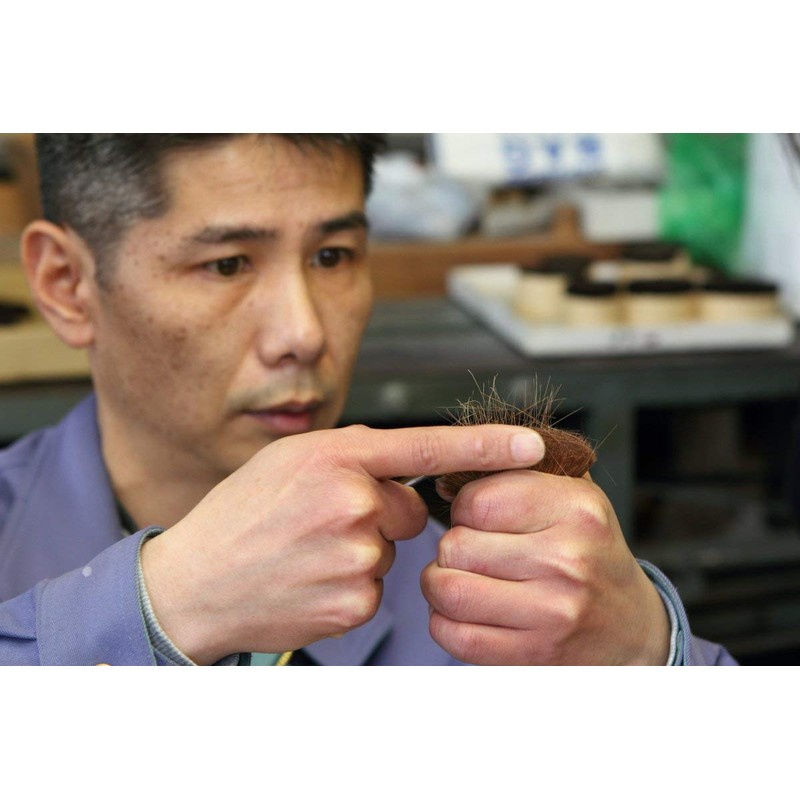 [Ogunee Recommended] Kumano Makeup Brush Eyebrow Brush [Water Badger] PN-27/Miyao