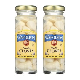 Napoleon high quality pickled garlic cloves | 3.5oz each pack of 2
