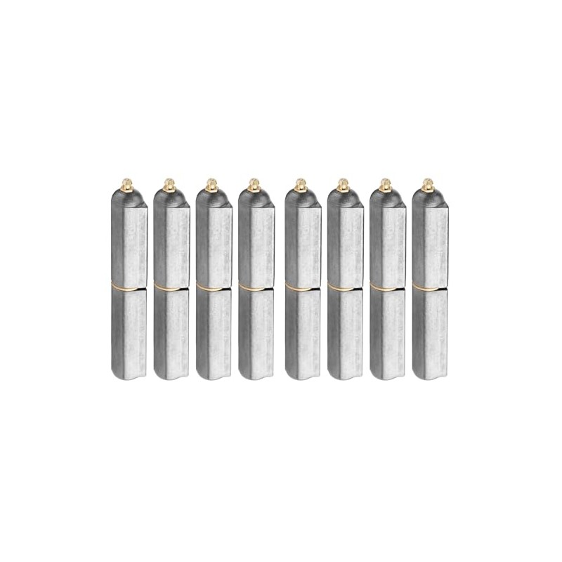 MOUNTAIN_ARK 8 Pack 4-5/8" x 5/8" Weld On Bullet Hinges