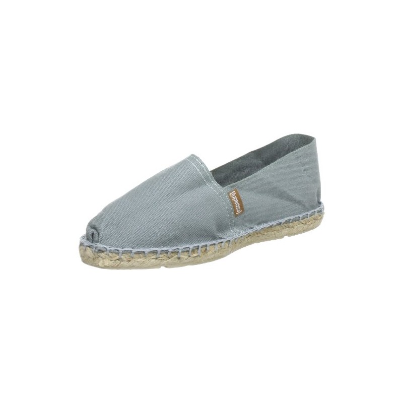 Espadrij l'originale Men's Espadrilles, Classic Green Summer Shoes, Linen (Classic)