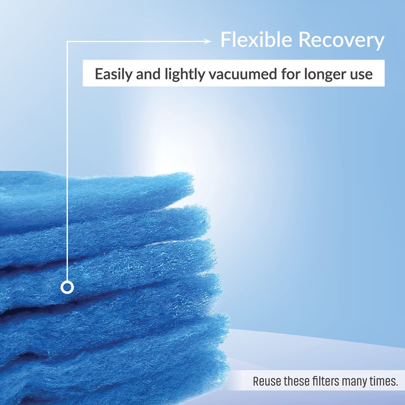 AQUPON Indoor Dryer Vent/Bettervent Replacement Filters 8.25” x 7” x