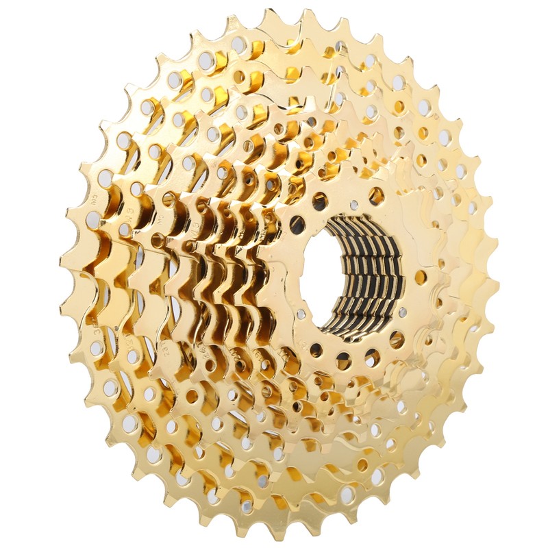 ZTTO Mountain Bike 10 Speed 11T‑36T Golden Bicycle Freewheel Accessory