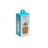 Jarware Honey Dipper Lid for Regular Mouth Mason Jars, Orange,