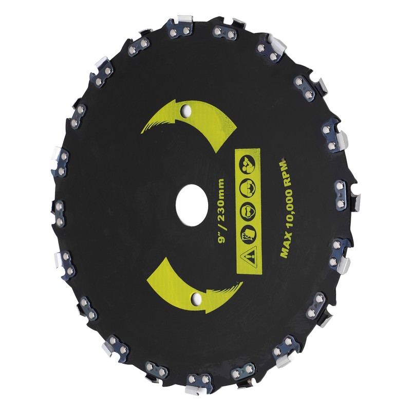 Right Angle Chain Disc Alloy Steel Blade Chainsaw Wheel Disc