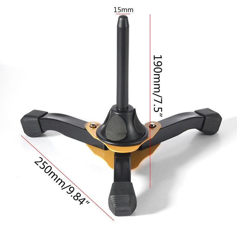 Portable Foldable Tripod Stand for Clarinet Flute Oboe Wind Instrument
