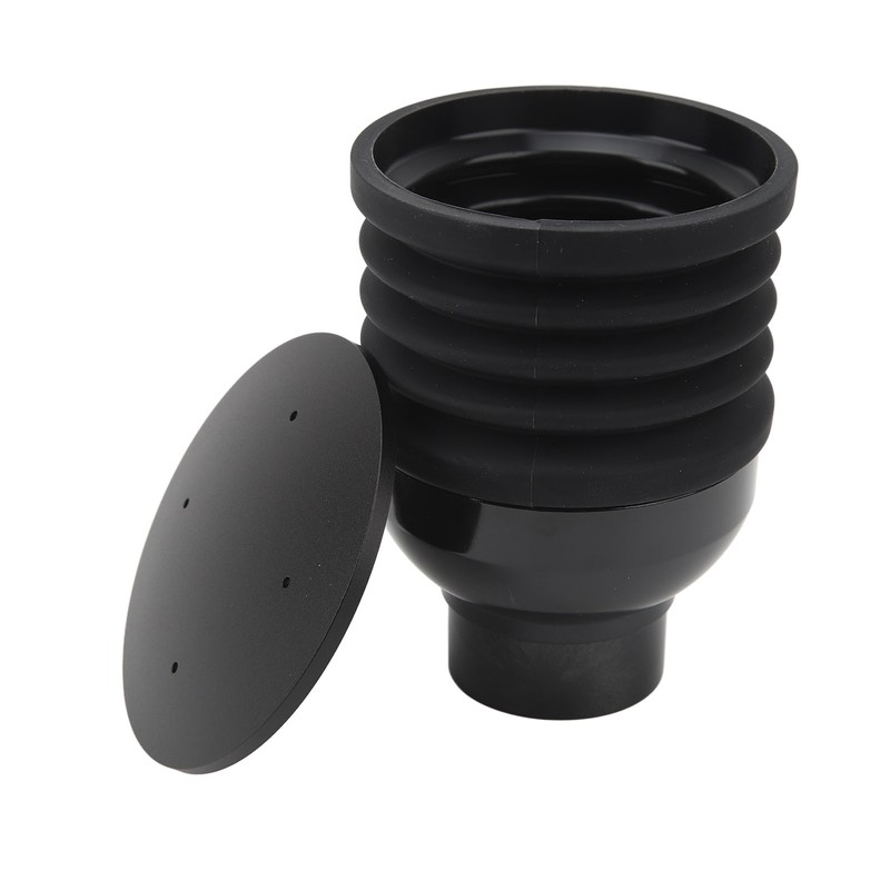 Single Dose Hopper with Bellow ABS Silicone Coffee Blowing Bean