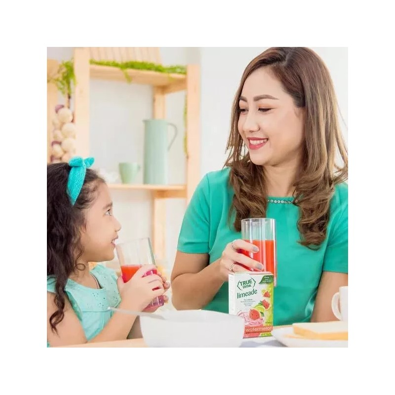True Lime Watermelon Limeade Drink Mix 10 Packets 2.32 Ounce