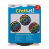Baker Ross AW985 Rangoli Scratch Decorations, Arts and Crafts for