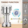 LEEVOT Grain Mill 300g Commercial Spice Grinder Electric 1200W Stainless