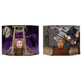 Beistle Guillotine Photo Prop, 2 Piece, 37" x 25", Multicolored