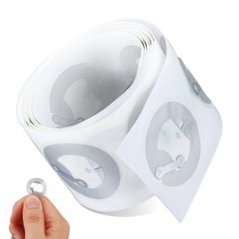 Pack of 70 NFC Tag Stickers, NFC Ntag215 Stickers, Rewritable Programmable NFC Chip 504 Byte Chip Sticker for All NFC-Enabled Mobile Phones and Devices