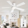 Fanbulous Ceiling Fans with Light 52 White