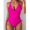 AYMGVK - Traje de baño de una pieza para mujer,