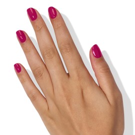 LONDONTOWN Fuchsia Pink Glossy Nail Polish, Teeny â€˜Kini lakur, Vegan Chip-Resistant Long-Lasting Nail Lacquer, 40 fl oz