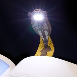 Flexilight Reachargeable Reading Light | 2 in 1 Bookmark Book Light | LED Clip On Reading Lamp | Children and Adult Book Torch | Book Accessories | Gift for Readers, Book Lovers.