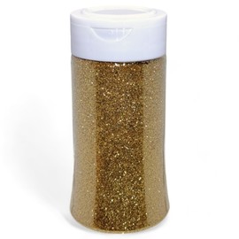 Shimmering Glitter Powder Glitter Powder for Crafts and Card Embellishment, High Reflection, Colorful Glitter for Crafts Wall Design Decorations (Gold - EcoGlitter, 70g)