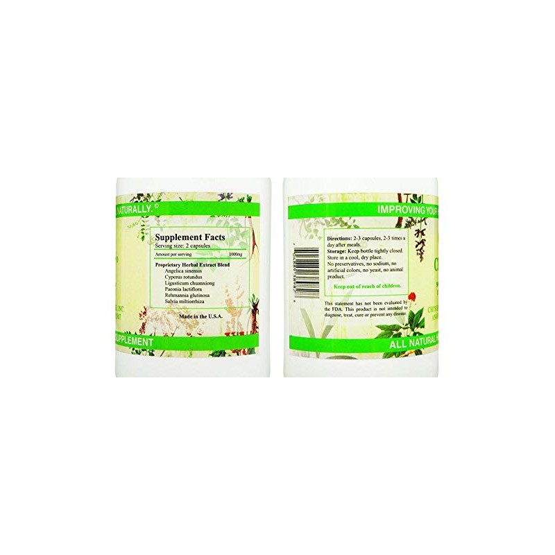 Chi's Enterprise Chi-F 120 capsules, 500mg each