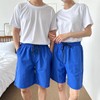Family Couple Knee-Length Beach Shorts SD-240618 Orange/Kids 8Y