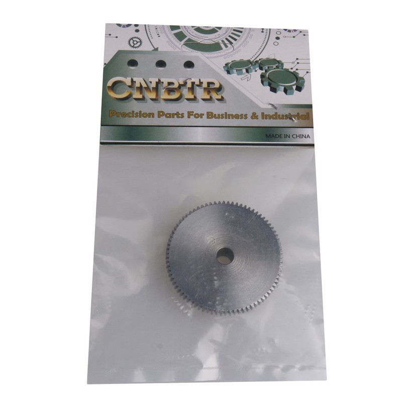 CNBTR Module 0.5 80T Metal Steel Gear 6mm Shaft Hole