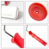 Nichiyo 8'' Patterned Paint Roller for Wall Decoration Classic Brick