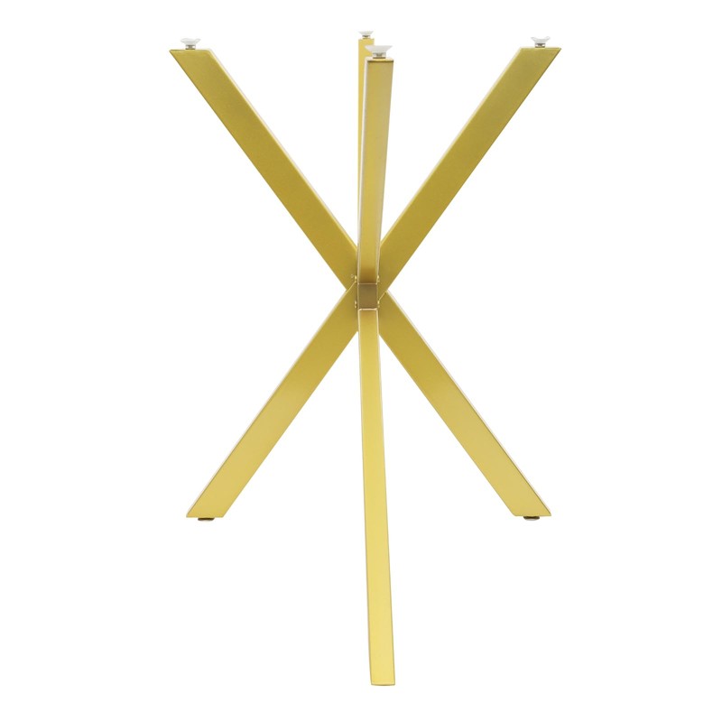 ACNAO Modern Table Base, 47.3 * 29in Metal Dinning Table