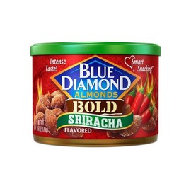 Blue Diamond 🟠 New Blue Diamond Almonds BOLD Sriracha Pepper Hot Crunchy Seasoned Nuts 6oz