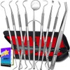G.CATACC 10 Pack Dental Tools, Professional Plaque Remover for Teeth