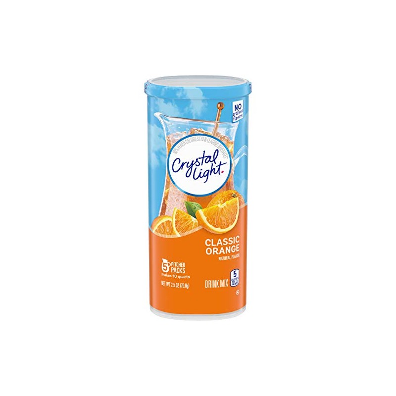 Crystal Light Classic Orange Drink Mix (5 Pitcher Packets)