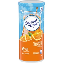 Crystal Light Classic Orange Drink Mix (5 Pitcher Packets)