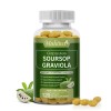 Graviola Capsules 1000mg 120 Pills Pure Natural Soursop Capsules Leaves