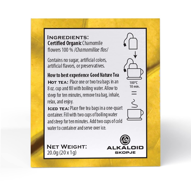 Good Nature Organic Herbal Tea (Pack of 3) - 60