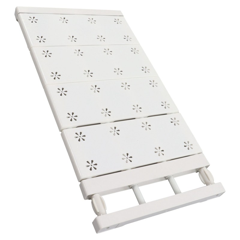 Wardrobe Partition Board Storage Extendable Rod Space Saving Layered Partition