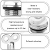 Pack of 5 bleed valves, radiator valves, heating valves, vent