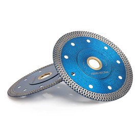 2Pcs/Lot Tile Blades 4.5" Super Thin Diamond Porcelain Blade for Granite Marble Ceramic Tile Brick