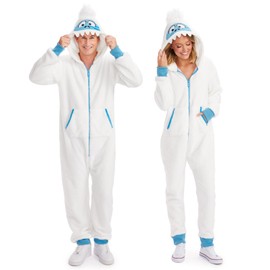 Tipsy Elves Women's Christmas Bumble Sherpa Jumpsuit Size Medium