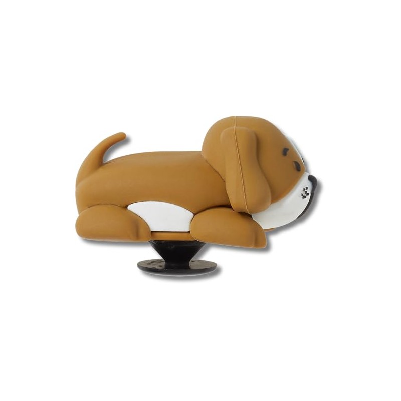 Crocs Jibbitz 3D Dog Paw, Polyvinyl Chloride, No Gemstone