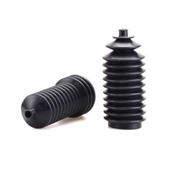 Mallofusa A Pair Steering Rack Boots for Polaris Ranger RZR 400 500 570 700 800 900 1000 5412012 5412013 Black