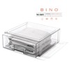 BINO | Stackable Storage Drawers, X-Large - Clear | THE