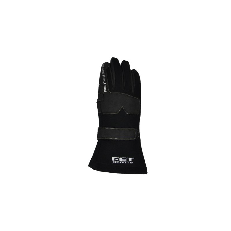 FET FT3DGL22 Sports Racing Glove 3D Black/Black L