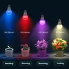 Briignite Grow Light Bulbs, 4 Full Spectrum Growth Modes, 3/9/12/18H