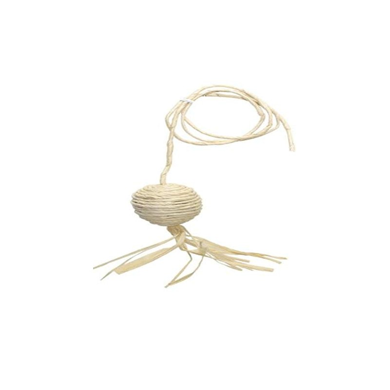 Catit Eco Terra Natural Cornhusk and Raffia Cat Toy, Ball