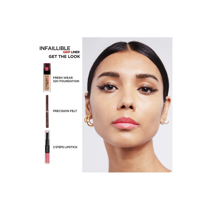 L'Oreal Infallible Precision Felt Eyeliner 02 Brown