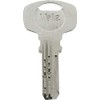 Yale 2500-Serie Euro-Profilzylinder – Doppelt/Notfall – 40/40 – Satin Nickel