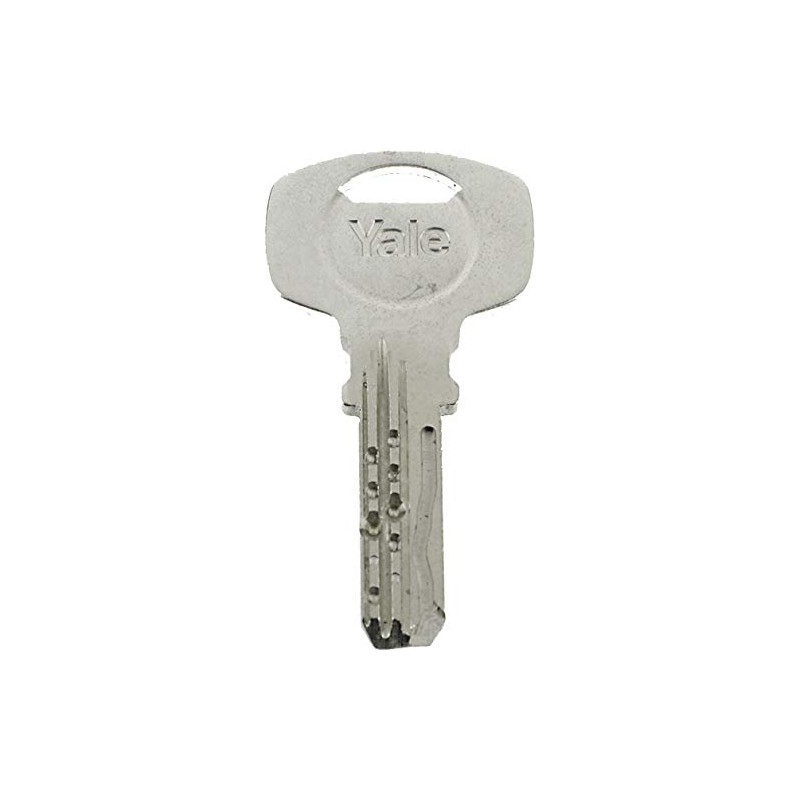 Yale 2500-Serie Euro-Profilzylinder – Doppelt/Notfall – 40/40 – Satin Nickel