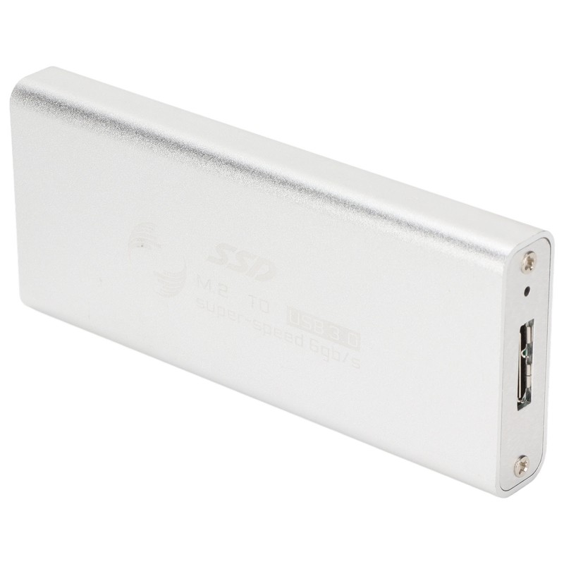 MSATA to USB 3.0 SSD Enclosure Adapter 6Gbps Transfer Rate