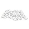 M8 tension rivet nuts, 100 pieces, flat, vertical and vertical