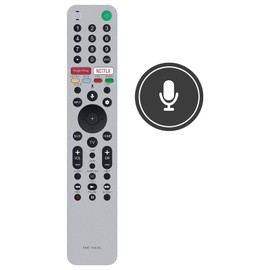 RMF-TX600U Replaced Voice Remote fit for Sony 4K Ultra HD Smart LED TV XBR-48A9S XBR-55A9G XBR-65A9G XBR-65X950G XBR-75X950G XBR-77A9G XBR-85X950G XBR-85Z9G XBR-98Z9G X950G XBR-55X950G XBR55X950G