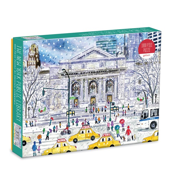 Galison Michael Storrings New York Public Library 1000 Pc Puzzle,