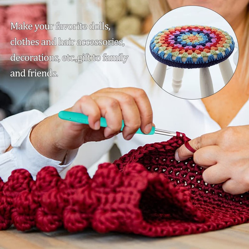 5.5 mm Crochet Hook, Ergonomic Handle for Arthritic Hands, Extra