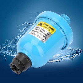 Auto Drain Valve,G1/2 1.0Mpa Automatic Drain Valve Aluminum Auto Drainer for Air Compressor System